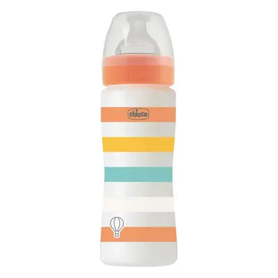 CHICCO - Láhev kojenecká Well-being silikon 330ml uni