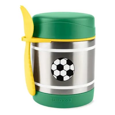 SKIP HOP - SKIP HOP Spark Style Termoska na jídlo se lžičkou/vidličkou Fotbal 325 ml, 3r+