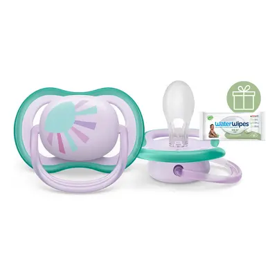 PHILIPS AVENT - Šidítko Ultra air Obrázek 0-6m sluníčko, 1ks+WW Soapberry 60ks