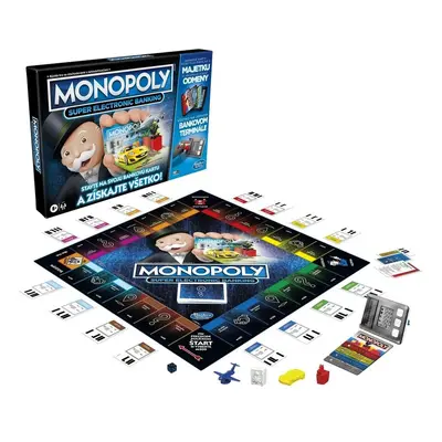 HASBRO - Monopoly Super elektronické bankovnictví SK