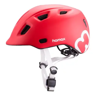 HAMAX - Cyklohelma Thundercap Red/Silver 52-57