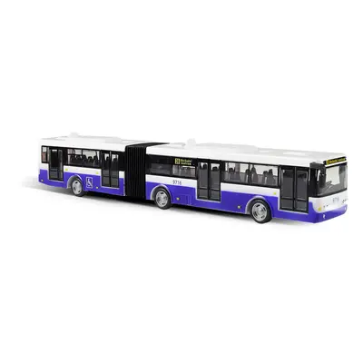 RAPPA - Kloubový autobus který hlásí zastávky česky 36 cm modrý