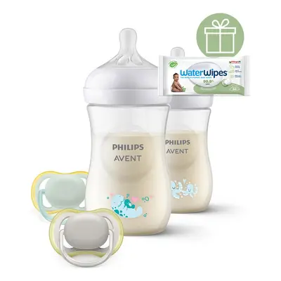 PHILIPS AVENT - Novorozenecká startovní sada Natural Response SCD837/11+WW Soapberry 60ks