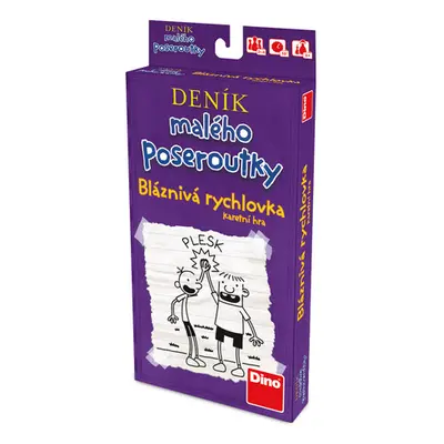 DINOTOYS - Deník malého poseroutky – Bláznivá rychlovka