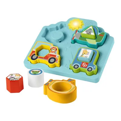 MATTEL - Fisher Price Puzzle Dopravní Prostředky Se Zvuky