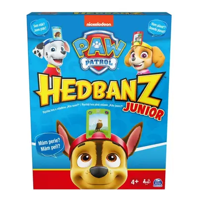 SPIN MASTER - Hra Hedbanz Paw Patrol Junior Spol. Hra Hádanek Cz/Sk