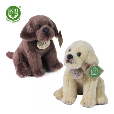 RAPPA - Pes labrador plyšový sedící 15cm, Mix produktů