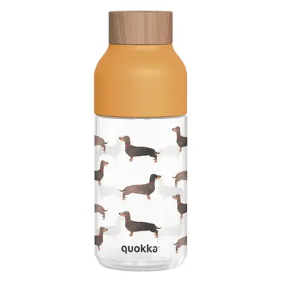 QUOKKA - Plastová láhev Ice Dachshund 570 ml