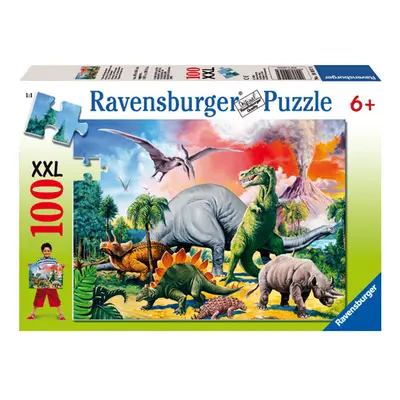 RAVENSBURGER - Mezi Dinosaury 100 Xxl