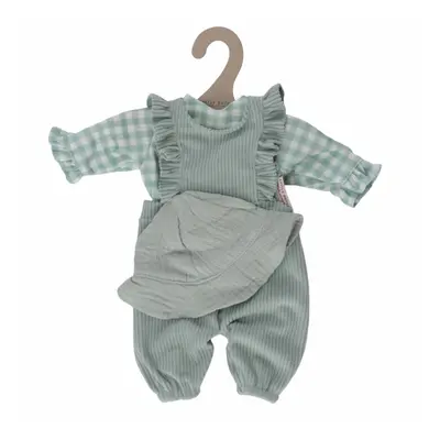 LITTLE DUTCH - Oblečení pro panenku Baby Green Check