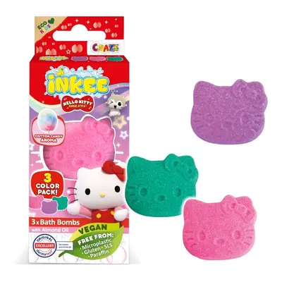 AMENITY AB - INKEE Mini pack šumivá bomba Hello Kitty