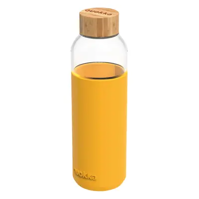 QUOKKA - Skleněná láhev Flow Yellow 660 ml