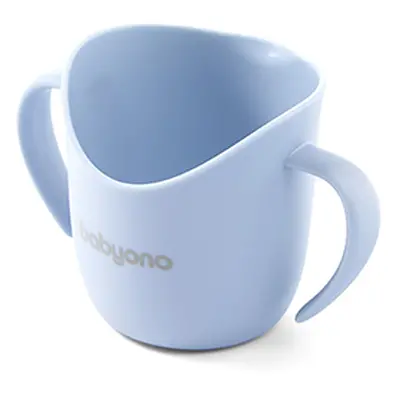 BABYONO - Hrnek ergonomický s oušky 120 ml mint 6m+