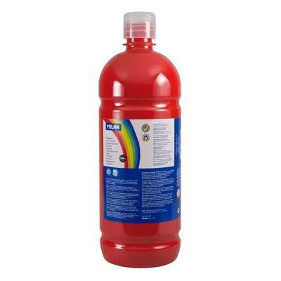 MILAN - Barva temperová 1000ml červená rumělka