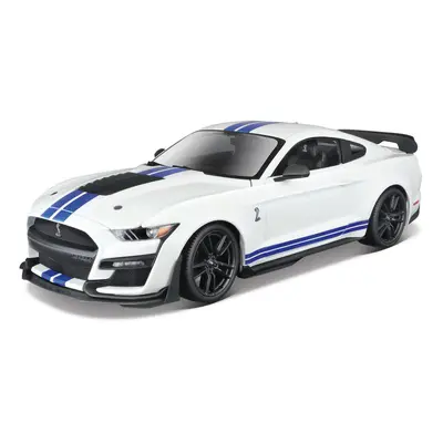 MAISTO - 2020 Mustang Shelby GT500, bílá, 1:18