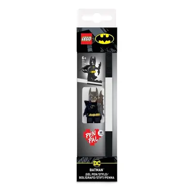 LEGO STATIONERY - DC Super Heroes Batman Gelové pero s minifigurkou, černé