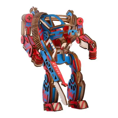 RAPPA - Woodcraft Dřevěné 3D puzzle Powersuit barevný