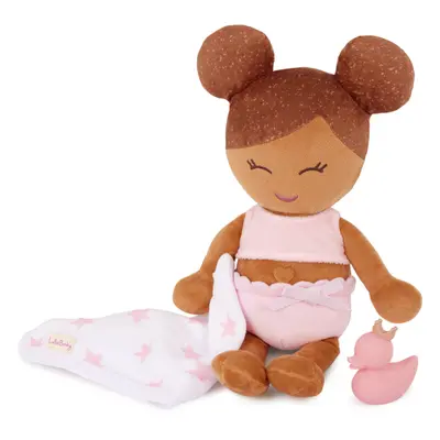 B-TOYS - Panenka plyšová do vany Lulla Baby LIght Brown Hair