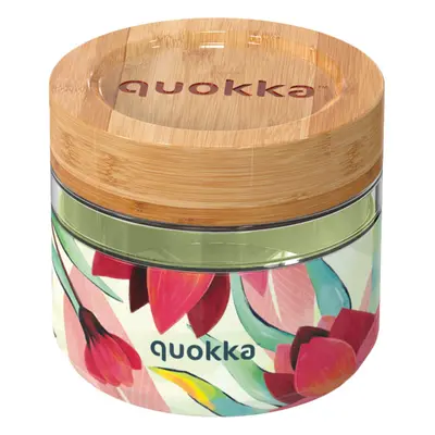 QUOKKA - Skleněná nádoba na jídlo Deli Spring 500 ml