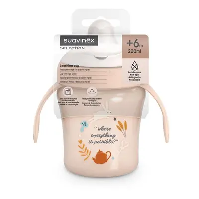 SUAVINEX - Nerozlievací hrnček Wonderland 200 ml - ružový