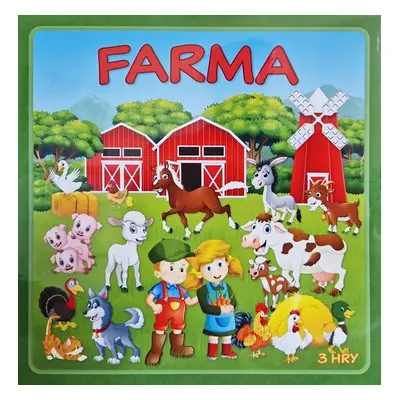 WIKY - Společenská hra Farma 3-hry