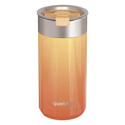 QUOKKA - Nerezový termohrnek se sítkem Boost Apricot Orange 400 ml