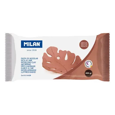 MILAN - Modelovací hmota MILAN - Hnědá (Terracotta) 400g, na vzduchu tvrdnoucí