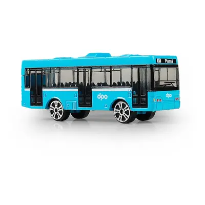 RAPPA - Kovový autobus DPO Ostrava modrý 8 cm