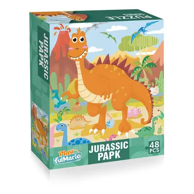 RAPPA - Puzzle s dinosaury 48 dílů 60 x 44 cm