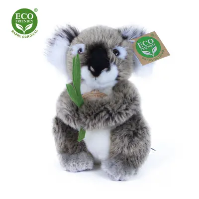 RAPPA - Plyšový medvídek koala sedící 15 cm ECO-FRIENDLY