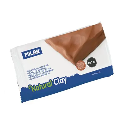 MILAN - Modelovací hmota Natural Clay 400 gr. terakotová barva, na vzduchu tvrdnoucí