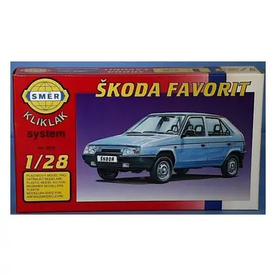 SMĚR - MODELY - Škoda Favorit 1:28