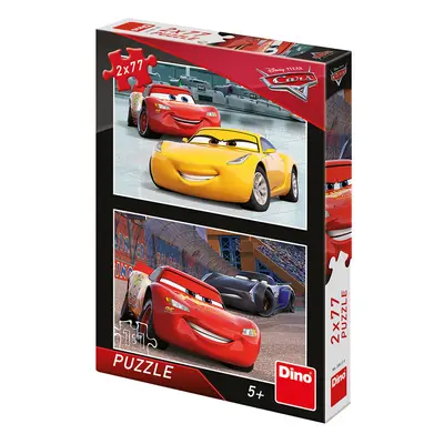 DINO - Walt Disney Cars 3: Závodníci 2x77 dílků