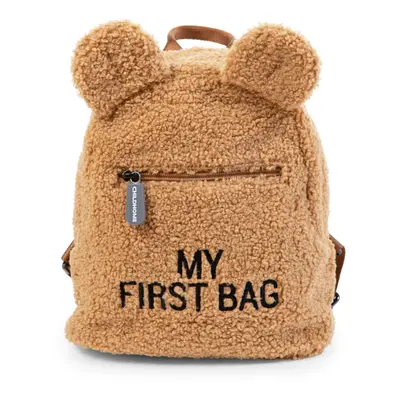 CHILDHOME - Dětský batoh My First Bag Teddy Beige