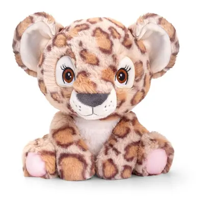 KEEL TOYS - SE1087 Keeleco Leopard - eko plyšová hračka 16 cm