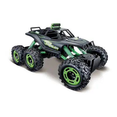 MAISTO - Maisto RC – Rock Crawler 6x6, matně černá, 2,4 GHz, XTR