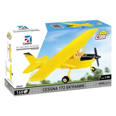 COBI - Cessna 172 Skyhawk-yellow, 1:48, 160 k