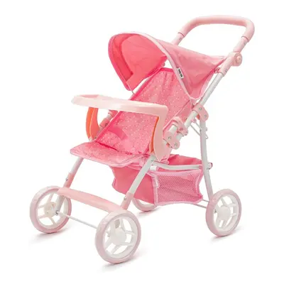 BABY MIX - Sportovni kočárek pro panenky Lana pink