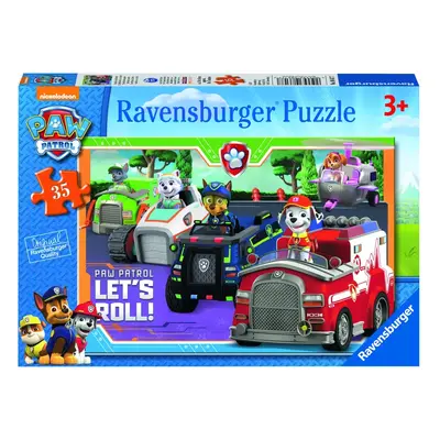 RAVENSBURGER - Tlapková Patrola; 35 dílků