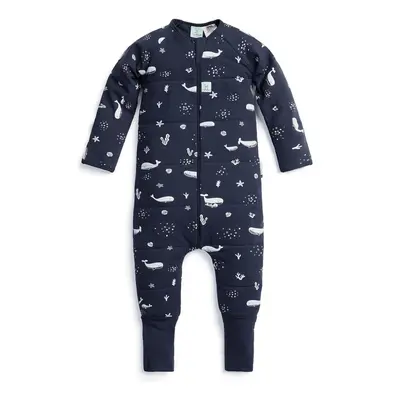 ERGOPOUCH - Overal na spaní organická bavlna Onesie Whale 12-24 m, 2,5tog