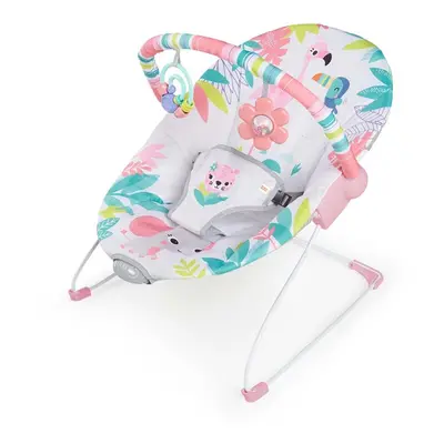 BRIGHT STARTS - Lehátko vibrující Flamingo Vibes ™ 0m +, do 9kg