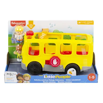 MATTEL - Fisher Price Little People Školní Autobus Cz/Sk/Eng/Hu/Pl