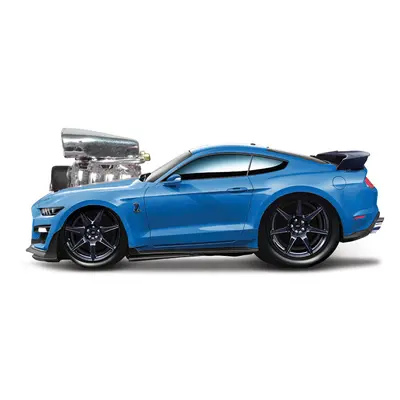 MAISTO - Muscle Machines - 2020 Mustang Shelby GT500, modrá, 1:64