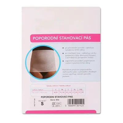 NEW BABY - Poporodní stahovací pás – XL