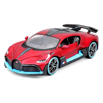 MAISTO - Bugatti Divo, červená, 1:24