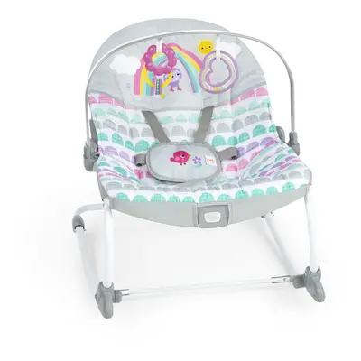 BRIGHT STARTS - Houpadlo vibrující Rosy Rainbow™ 0m+ do 18 kg