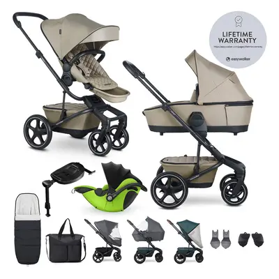 EASYWALKER - Kočárek kombinovaný Harvey? Premium Pearl Taupe XXL RWS + KIDDY Evoluna i-size 2