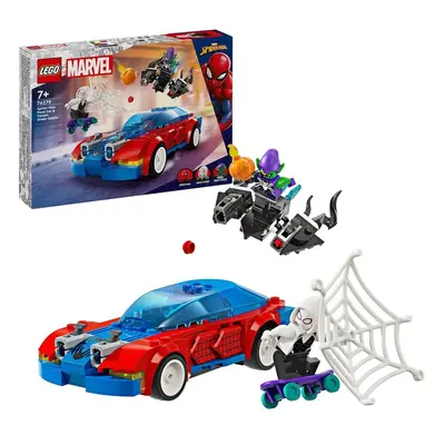 LEGO - Marvel 76279 Spider-Manovo závodní auto a Venomů Zelený goblin