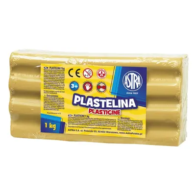 ASTRA - Plastelína 1kg hnědobéžová, 303111020