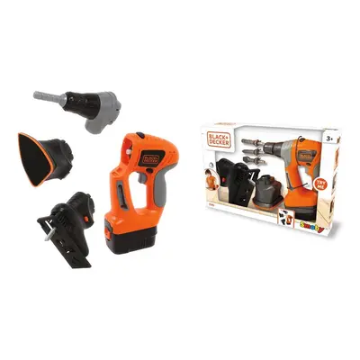 SMOBY - Black&Decker sada nářadí 3 v 1, elektr.